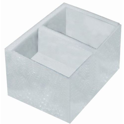 Plaque Mousse Polyéthylène Blanc 500x400mm Épaisseur 25mm - Idéale pour Caler et Protéger Gros Volumes