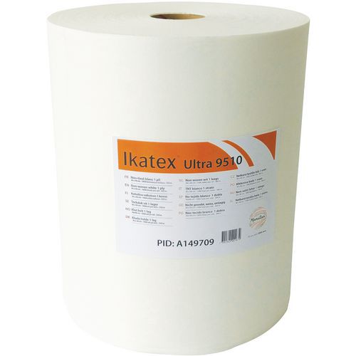 Bobine chiffons non-tissé blanc 1 pli - Ikatex Bobine chiffons non-tissé blanc 1 pli - Ikatex