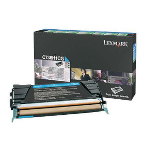 Toner - C736 - Cyan - Lexmark