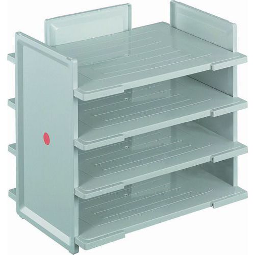 Corbeille A Courrier Gris / Gris