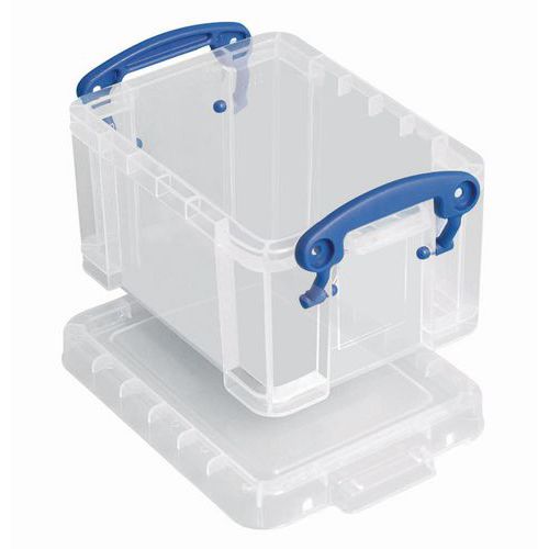 Bacs De Rangement Couvercle 03l Transparent