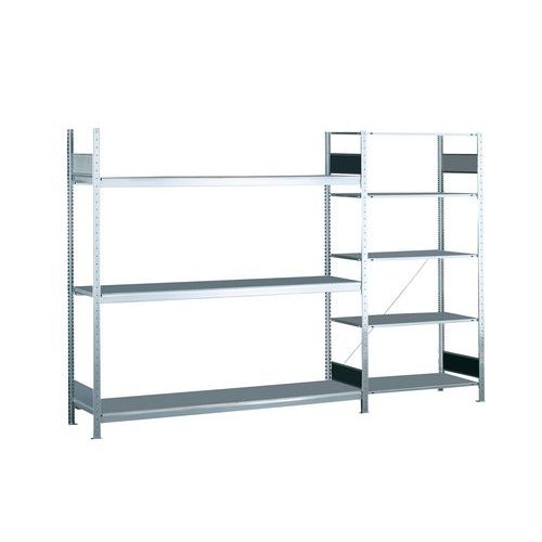 Rayonnage De Base Easy-fix Chmaxnv.:400 Kg Largeur:2000 Mm