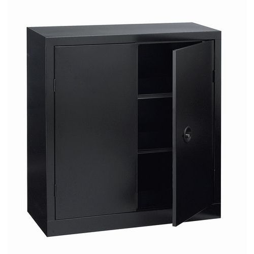 Armoire à Portes Battantes Gris L 100 X H 100