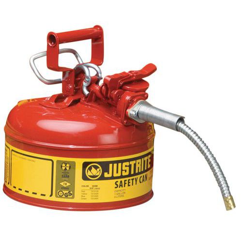 Bidon De Sécurité Bec Verseur H Ht:267 Mm Poids:3 Kg