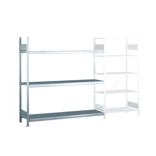 Rayonnage Suivant Easy-fix Chmaxnv.:400 Kg Largeur:2000 Mm