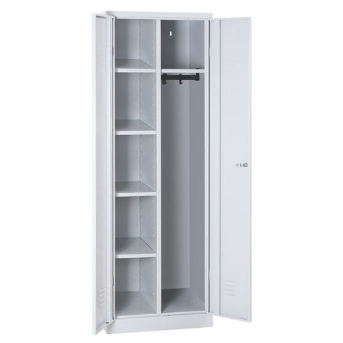 Armoire Entretien Linge Sur Socle 1800x600x500 Gris