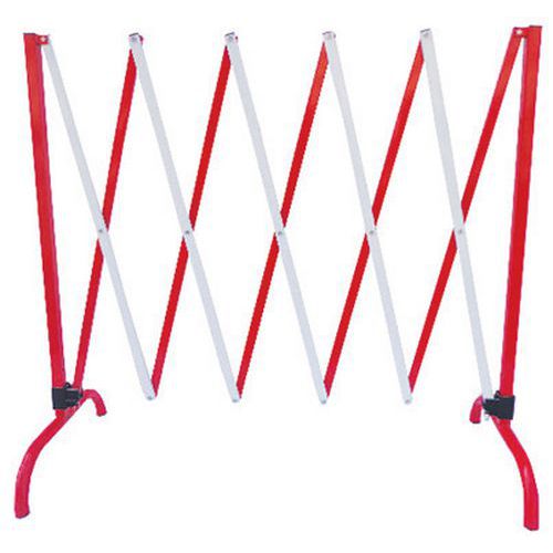 Barrière Extensible Longueur 23m Blanc/rouge