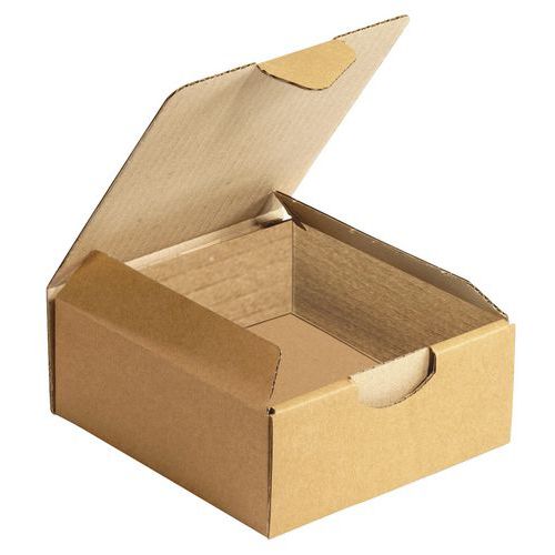 Boîte d'expédition carton - Éco - Havane Boîte d'expédition carton - Éco - Havane
