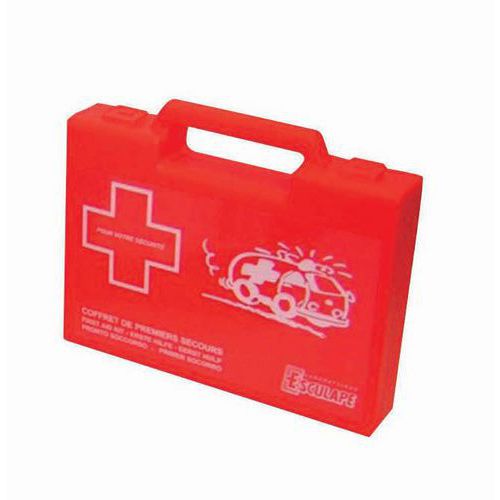 Coffret de secours pour brûlures Coffret de secours pour brûlures