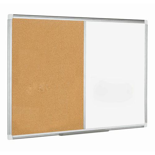 Tableau Mixte 60 X 90 Laque Liege+tole Prel Aque Encdt Alu