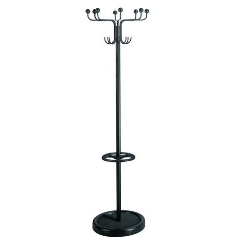 Portemanteau Sur Pied Noir Type:rondo H:174 Cm