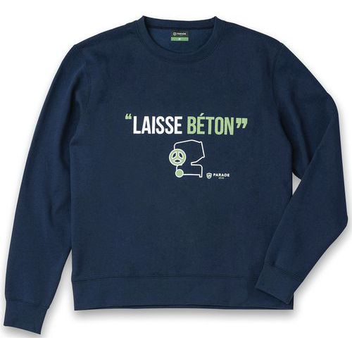 Sweat Imprimé Lsweat Marine Txl