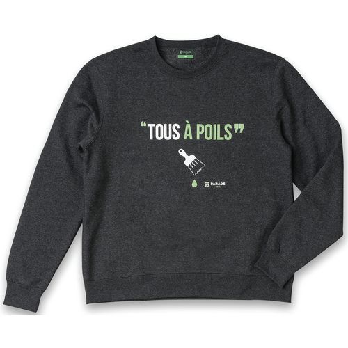 Sweat Imprimé Psweat Gris Anthracite Txxxl