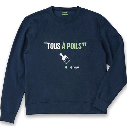 Sweat Imprimé Psweat Marine Txs