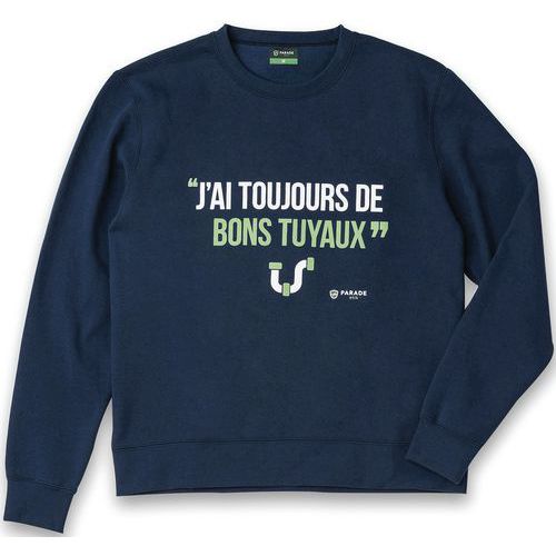 Sweat Imprimé Ysweat Marine Tm