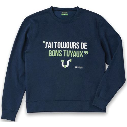 Sweat Imprimé Ysweat Marine Txxl