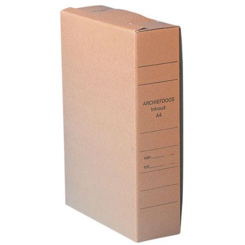 Boîte Archives En Carton H Ht:32 Cm L Ht:23 Cm