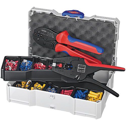 Assortiment de sertissages pour raccords de câble _ 97 90 22_Knipex Assortiment de sertissages pour raccords de câble _ 97 90 22_Knipex