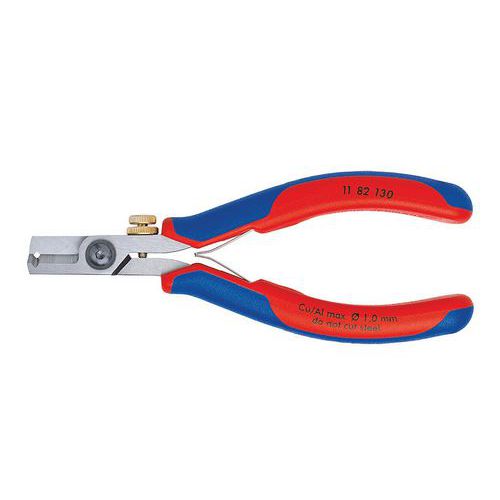 Ciseaux à Dénuder Avec Gaines Bi-matière 130 Mm _ 11 82 130