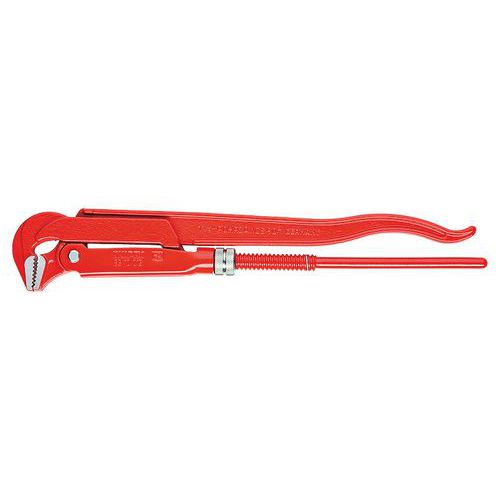 Clé serre-tubes 90° revêtement poudre, rouge 650 mm _ 83 10 030_Knipex Clé serre-tubes 90° revêtement poudre, rouge 650 mm _ 83 10 030_Knipex