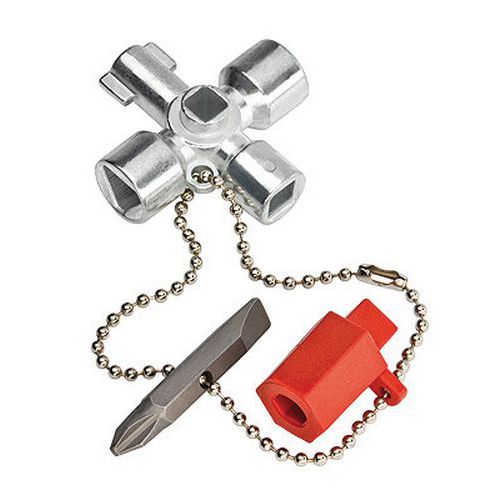 Clé universelle pour armoires de commande 44 mm _ 00 11 02_Knipex Clé universelle pour armoires de commande 44 mm _ 00 11 02_Knipex