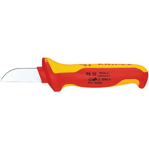 Couteau d'électricien pour câbles 180 mm _ 98 52 SB_Knipex