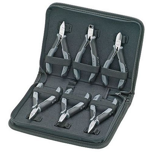 Trousse Composée D'un Jeu De 6 Pinces - Gainage Bi-matière - Esd