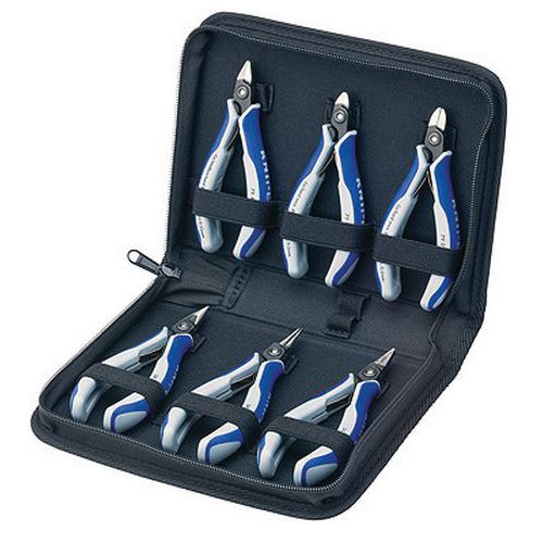 Trousse Composée D'un Jeu De 6 Pinces - Gainage Bi-matière