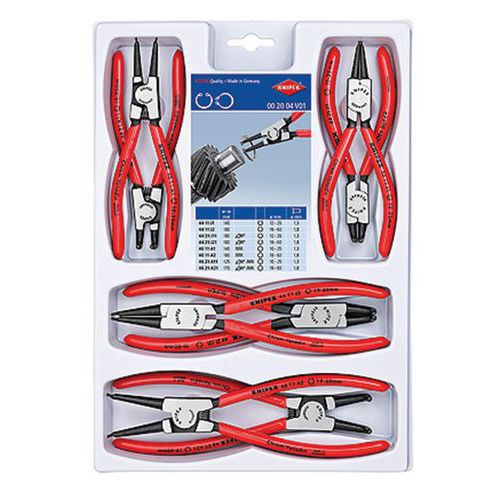 Jeu de pinces pour circlips _ 00 20 04 V01_Knipex Jeu de pinces pour circlips _ 00 20 04 V01_Knipex