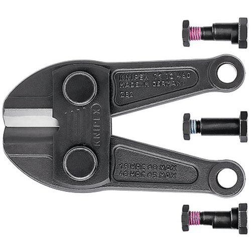 Tête De Rechange Pour Coupe-boulon 71 72 460 - 1 Paire De Mâchoires