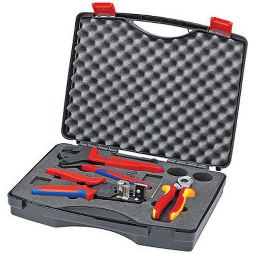 Mallette à outils pour le photovoltaïque _ 97 91 01_Knipex Mallette à outils pour le photovoltaïque _ 97 91 01_Knipex