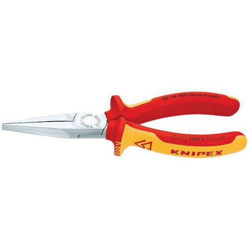 Pince à becs longs chromée 160 mm _ 30 16 160 SB_Knipex Pince à becs longs chromée 160 mm _ 30 16 160 SB_Knipex
