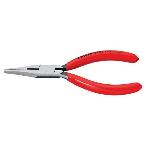 Pince à becs plats avec tranchant 140 mm _ 23 01 140_Knipex Pince à becs plats avec tranchant 140 mm _ 23 01 140_Knipex