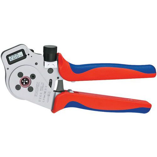 Pince à Sertir 4 Points - Pour Contacts Tournés - Ecran Numérique