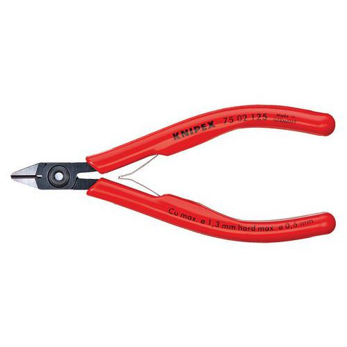 Pince Coupante Électronique De Côté 125mm - Avec Ressort - Gainage Pvc