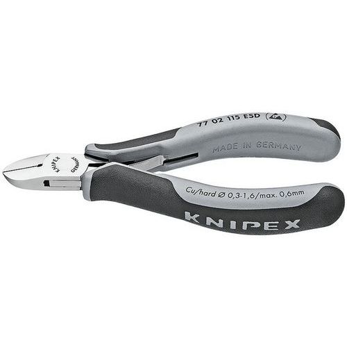 Pince Coupante Électro Petit Biseau 115mm - Ressort - Bimatière Esd