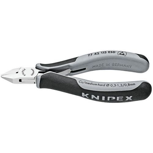 Pince Coupante Électronique Coupe Rase 115mm - Avec Ressort - Esd