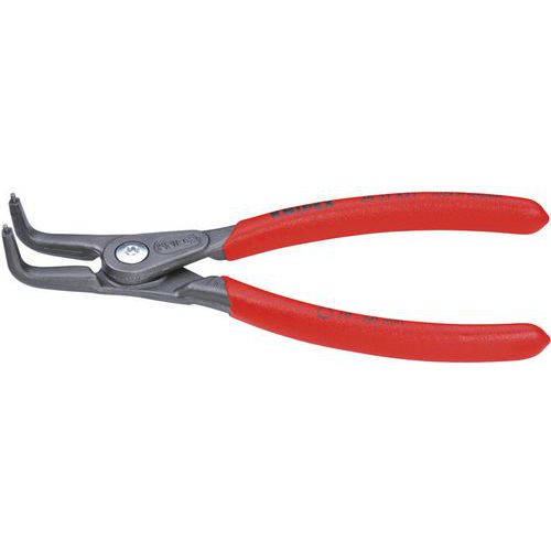 Pince Pour Circlips Extérieurs Coudée à 90Â° De 10 à 25mm - Gainage Pvc