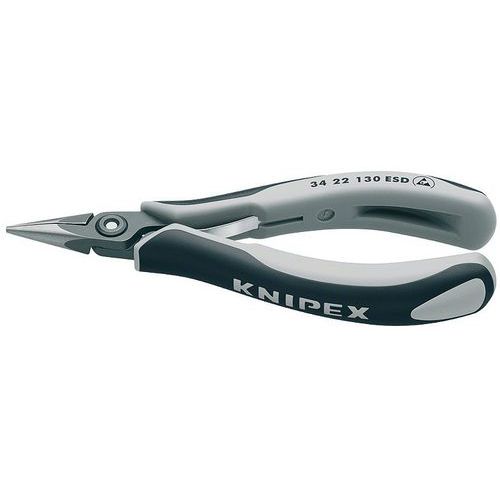 Pince De Préhension De Précision - Becs Demi-ronds - 130mm - Esd