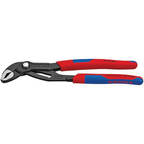 Pince KNIPEX Cobra® grise atramentisée 300 mm _ 87 02 300 SB_Knipex Pince KNIPEX Cobra® grise atramentisée 300 mm _ 87 02 300 SB_Knipex