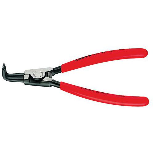 Pince Pour Circlips Extérieurs Coudée à 90Â° De 85 à 140mm - Pvc