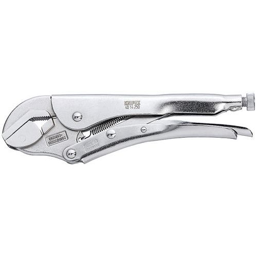 Pince-étau Universelle - 250mm Bec Pivotant - Zinguée Brillante - 45mm