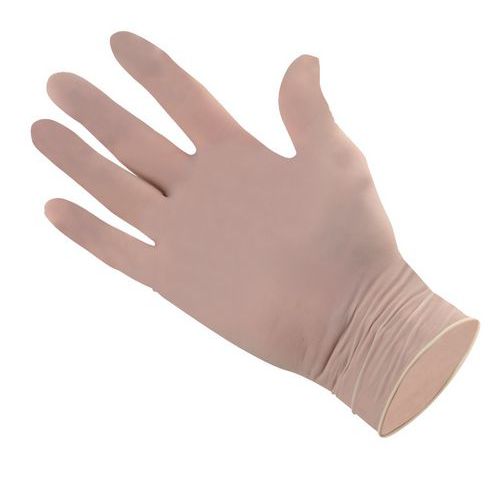 Gants Poudrés Latex Transparent Taille M