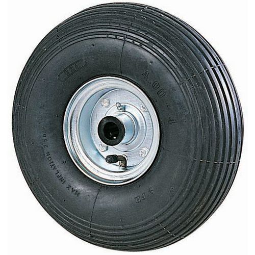 Roue Pour Diable à Rainures - Diamètre 300 Mm - Force 180 Kg