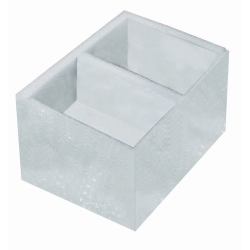 Plaque Mousse Polyéthylène Blanc 400x300mm Épaisseur 25mm - Calage et Protection Idéale