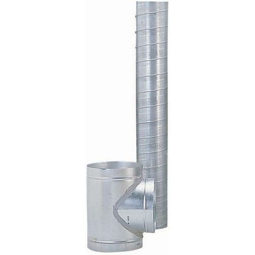 Arem - Gaine de ventilation rigide galvanisée - L 3m Ø 200mm - Acier résistant