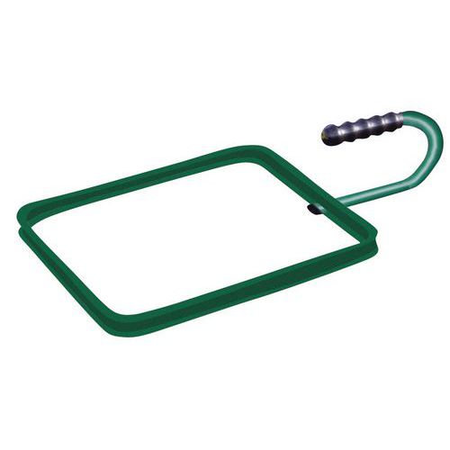 Porte Sac Poubelle Manuel En Acier Vert