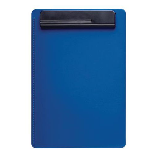 Porte-blocs Simple A4 Mat.:plastique Col.:bleu;noir