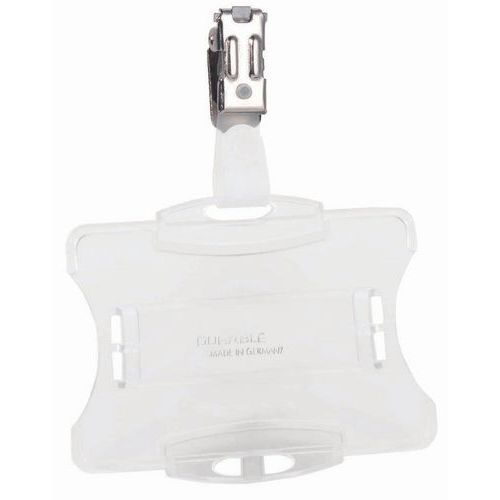 Durable 25 Porte-badge Pour Carte De Sécurité - Avec Clip