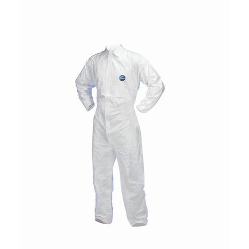 Combinaison Tyvek Industry L Protection Type 5 Et 6 Blanc